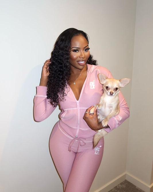 DELX Waffle Knit Tracksuit