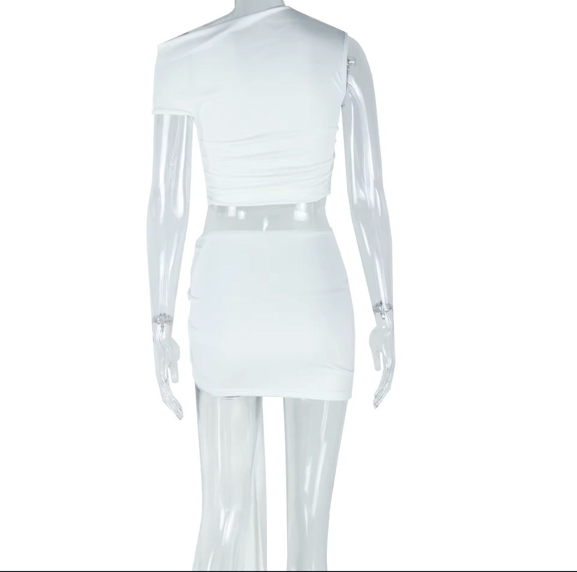 One Shoulder Luxe Set
