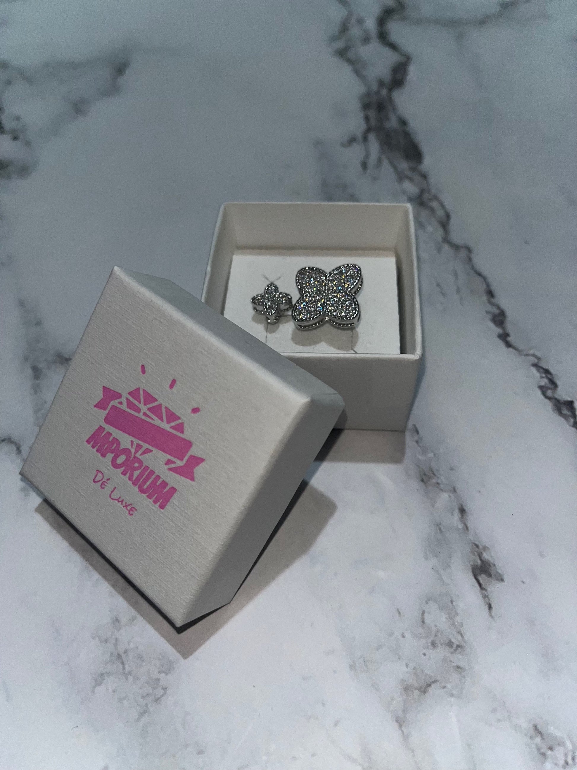 Zipporah Floral Diamanté Ring image 6